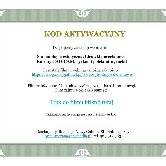 Powiększ obraz: certificate 15