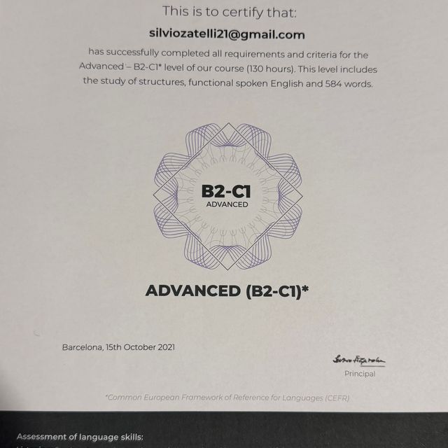 Ingrandire l'immagine: certificate 6