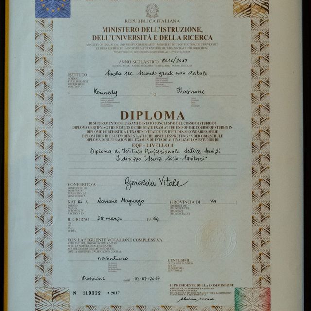 Ingrandire l'immagine: certificate 1