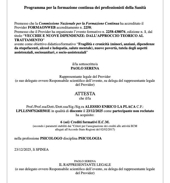 Ingrandire l'immagine: certificate 8