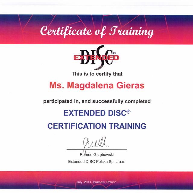 Powiększ obraz: certificate 15