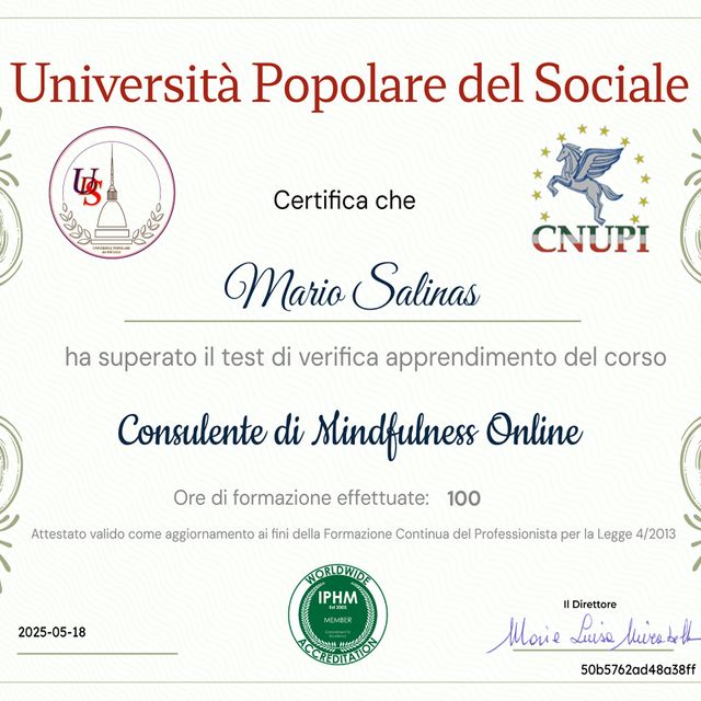 Ingrandire l'immagine: certificate 6