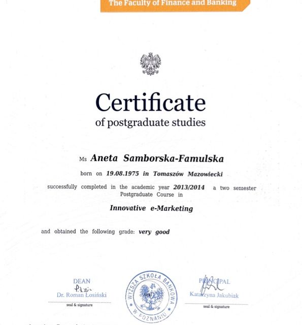 Powiększ obraz: certificate 15