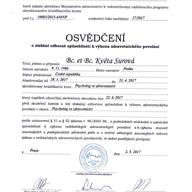 Zvětšit obrázek: certificate 7