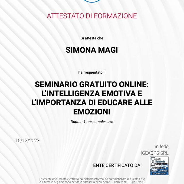 Ingrandire l'immagine: certificate 4
