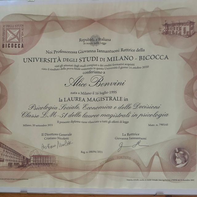 Ingrandire l'immagine: certificate 1