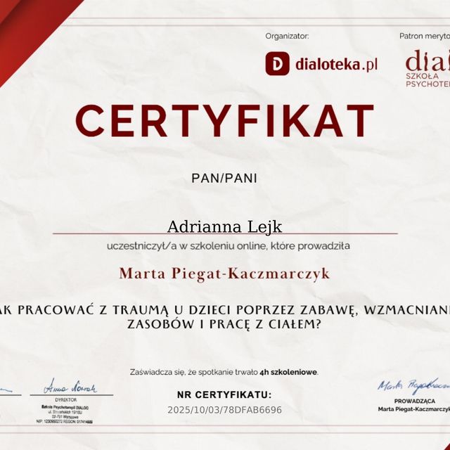 Powiększ obraz: certificate 2