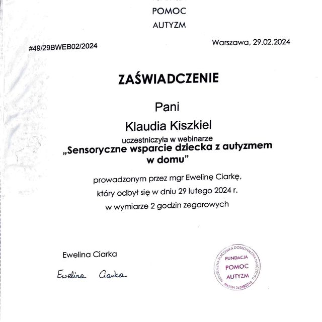 Powiększ obraz: certificate 8