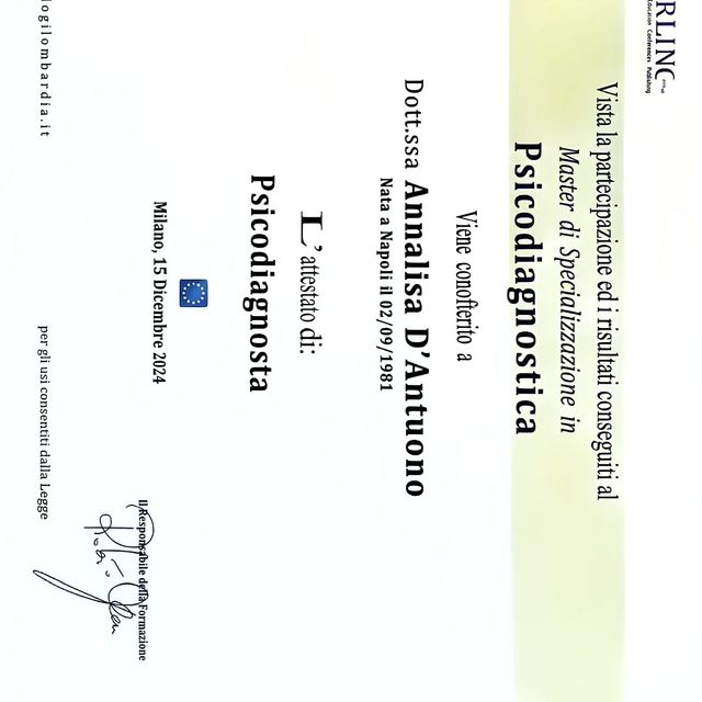 Ingrandire l'immagine: certificate 3