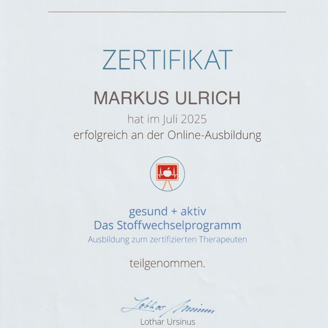 Bild vergrößern: certificate 1