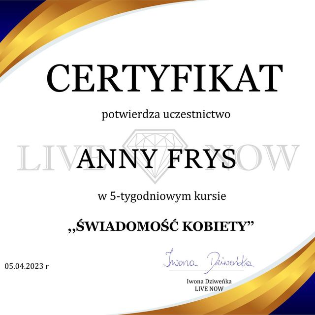 Powiększ obraz: certificate 71