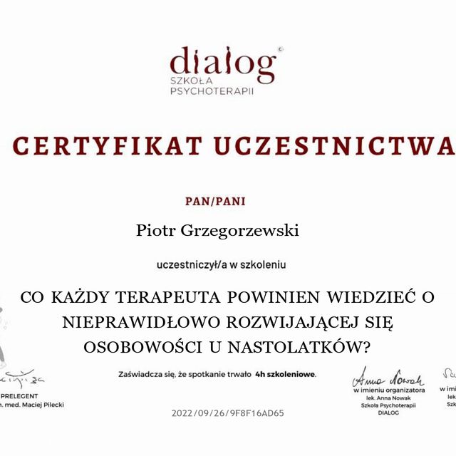 Powiększ obraz: certificate 17