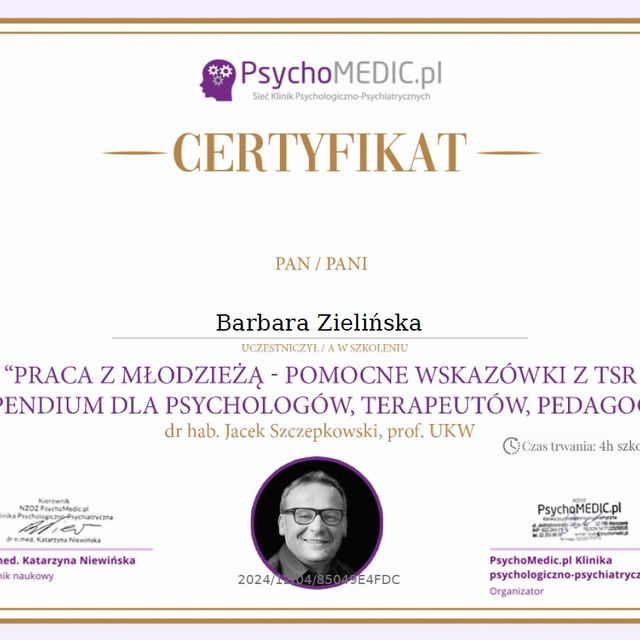 Powiększ obraz: certificate 10