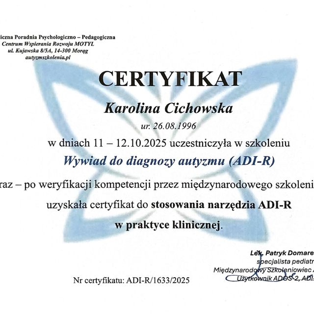 Powiększ obraz: certificate 1