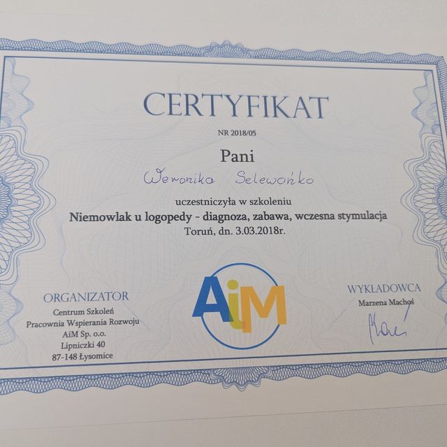 Powiększ obraz: certificate 12