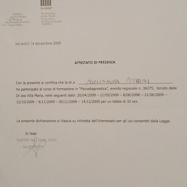 Ingrandire l'immagine: certificate 3