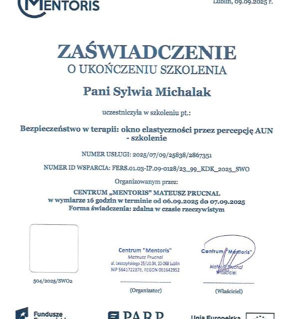 Powiększ obraz: certificate 8