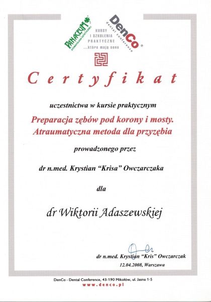 Powiększ obraz: certificate 23