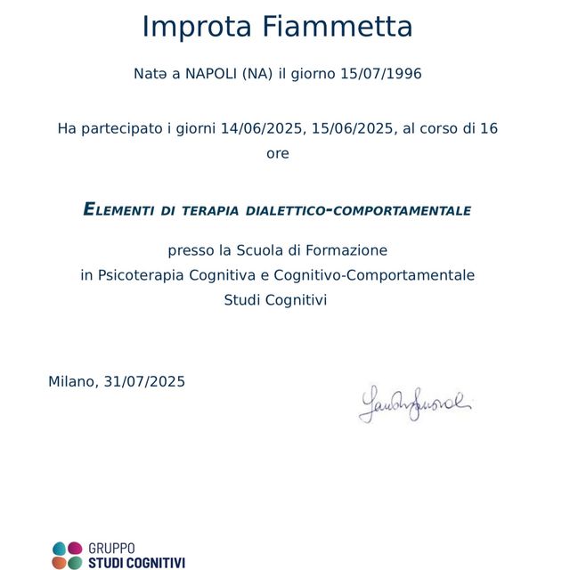 Ingrandire l'immagine: certificate 6