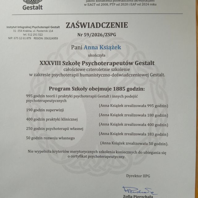 Powiększ obraz: certificate 8