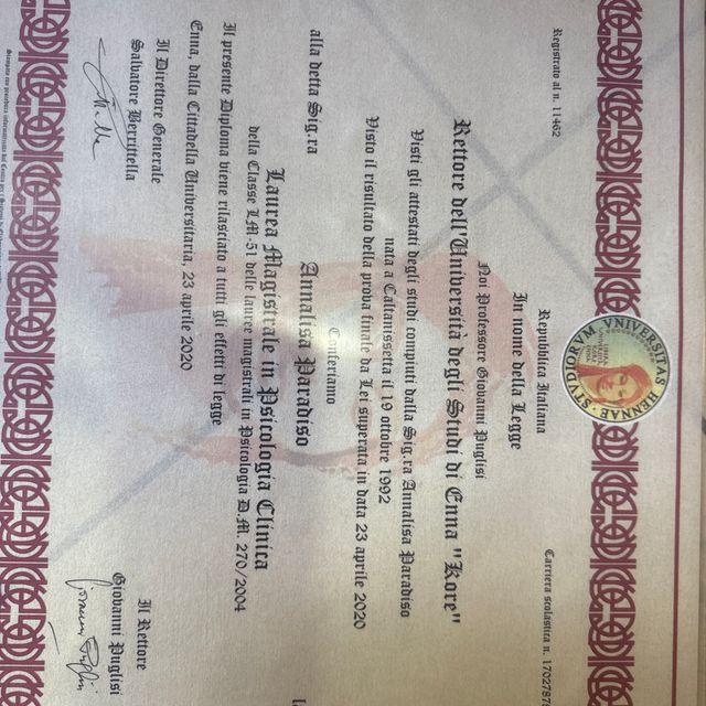 Ingrandire l'immagine: certificate 1