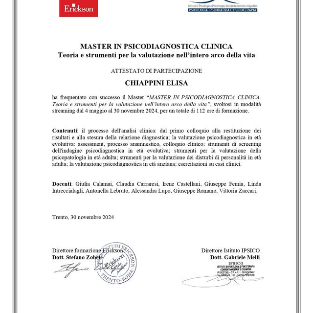 Ingrandire l'immagine: certificate 1