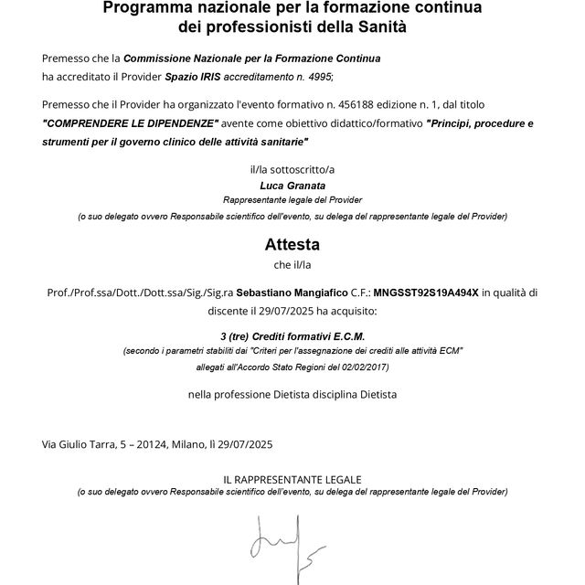 Ingrandire l'immagine: certificate 60