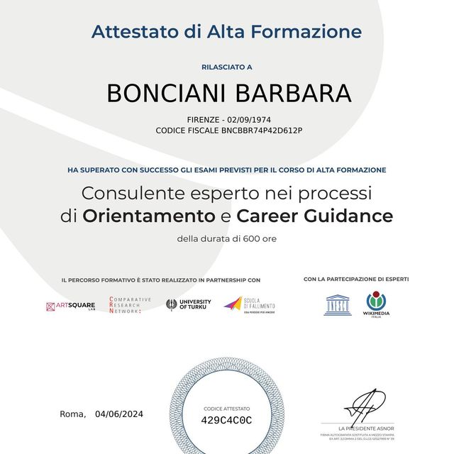 Ingrandire l'immagine: certificate 1
