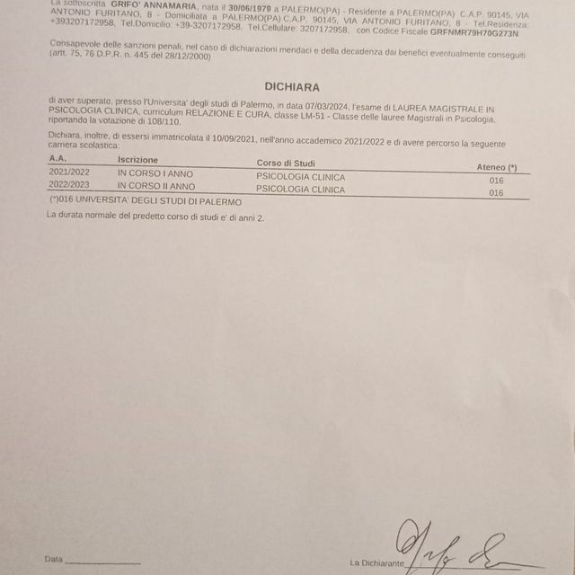 Ingrandire l'immagine: certificate 1