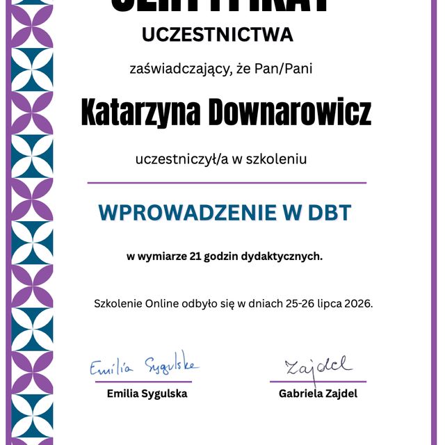 Powiększ obraz: certificate 8