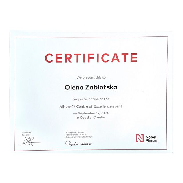 Powiększ obraz: certificate 22