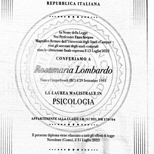 Ingrandire l'immagine: certificate 5