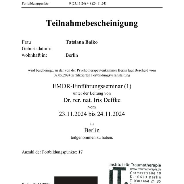 Bild vergrößern: certificate 6