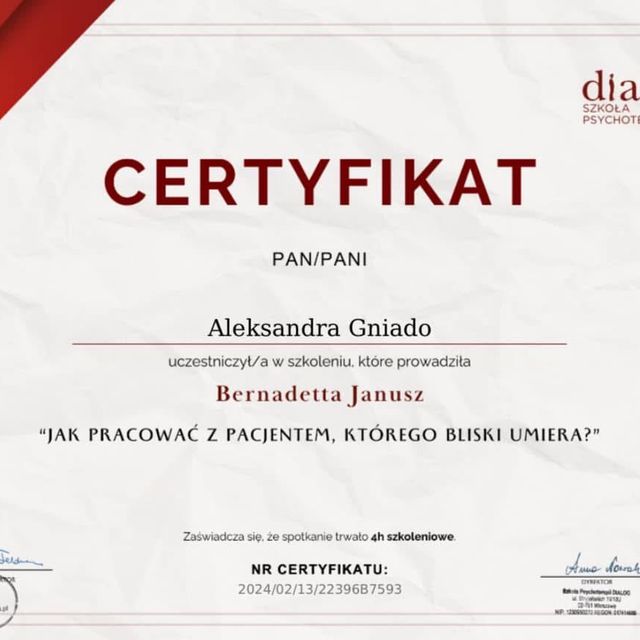 Powiększ obraz: certificate 17