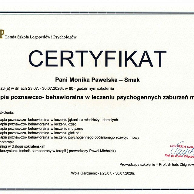 Powiększ obraz: certificate 71