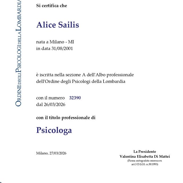 Ingrandire l'immagine: certificate 1