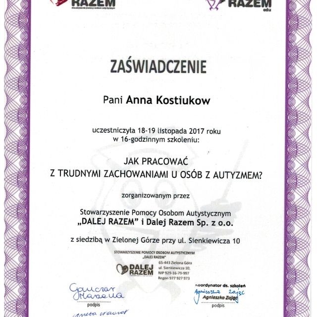 Powiększ obraz: certificate 8
