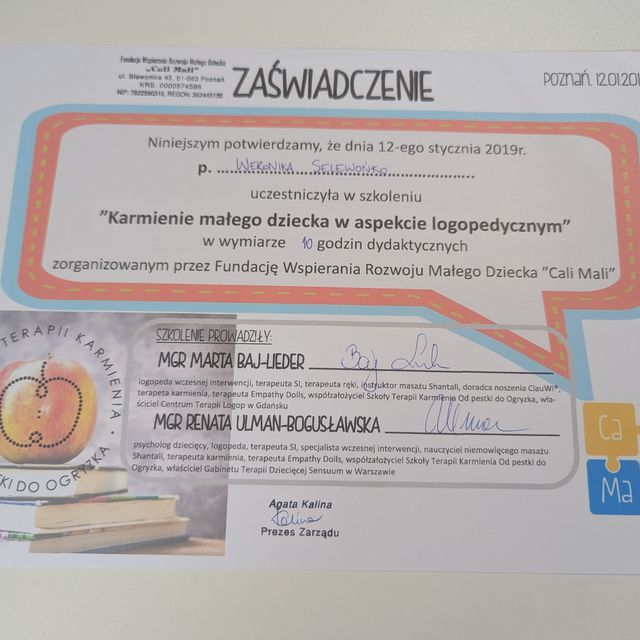 Powiększ obraz: certificate 15