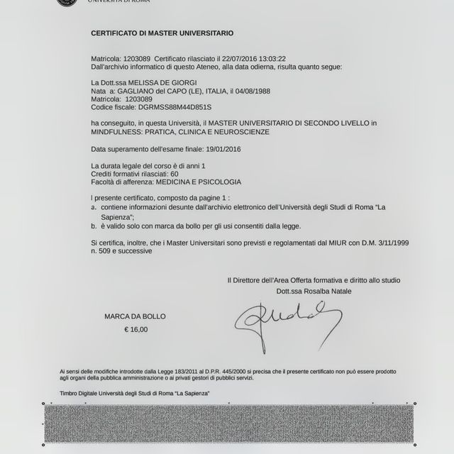 Ingrandire l'immagine: certificate 4