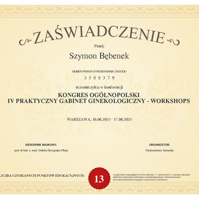 Powiększ obraz: certificate 10