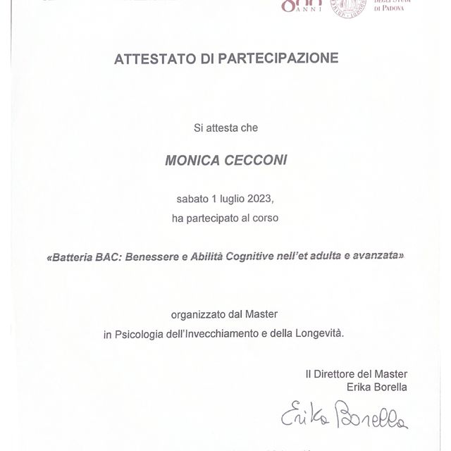 Ingrandire l'immagine: certificate 8