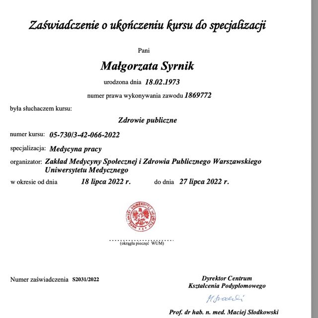 Powiększ obraz: certificate 14