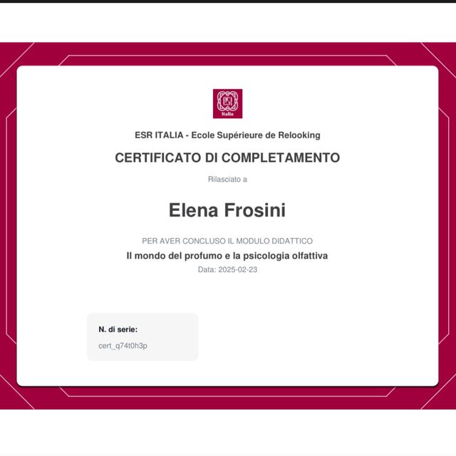 Ingrandire l'immagine: certificate 10