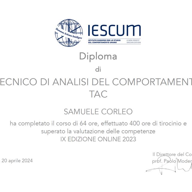 Ingrandire l'immagine: certificate 1