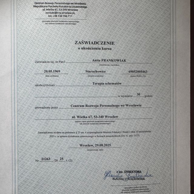 Powiększ obraz: certificate 10