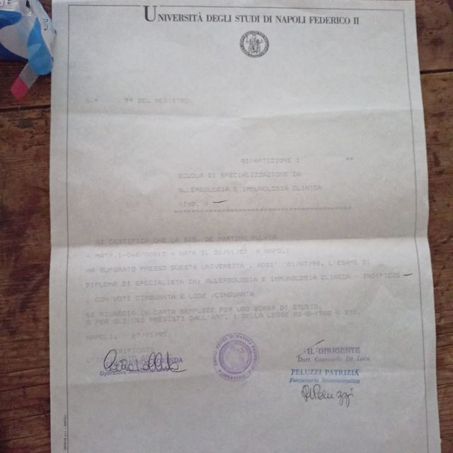 Ingrandire l'immagine: certificate 1