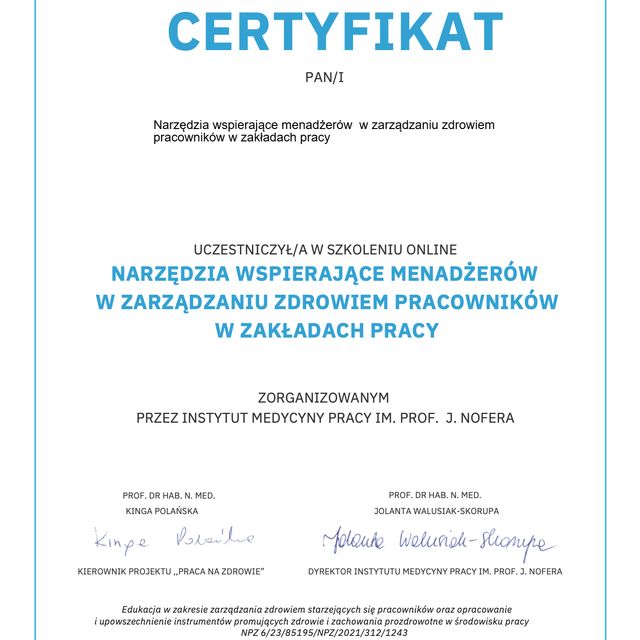 Powiększ obraz: certificate 16