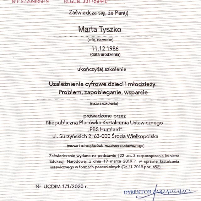 Powiększ obraz: certificate 47
