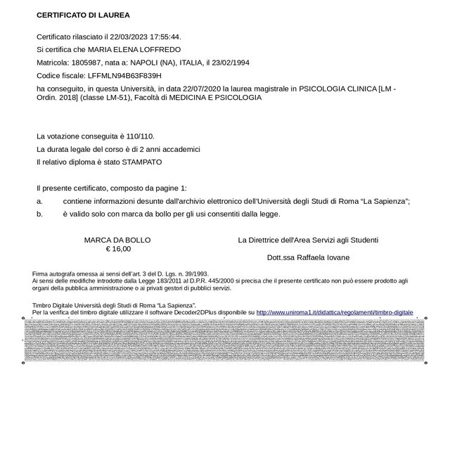 Ingrandire l'immagine: certificate 2