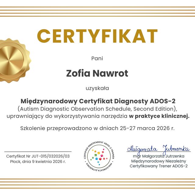 Powiększ obraz: certificate 15